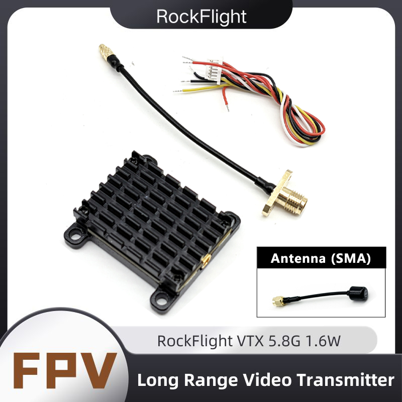 Drone Rc Controller And Receiver - Transmissor de Longo Alcance RockFlight TX663