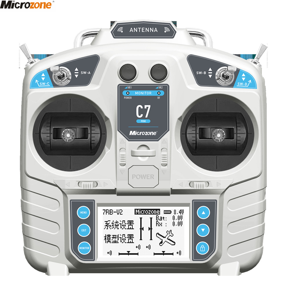 Drone Rc Mini - MicroZone MC7 Controlador C7 MINI Transmissor