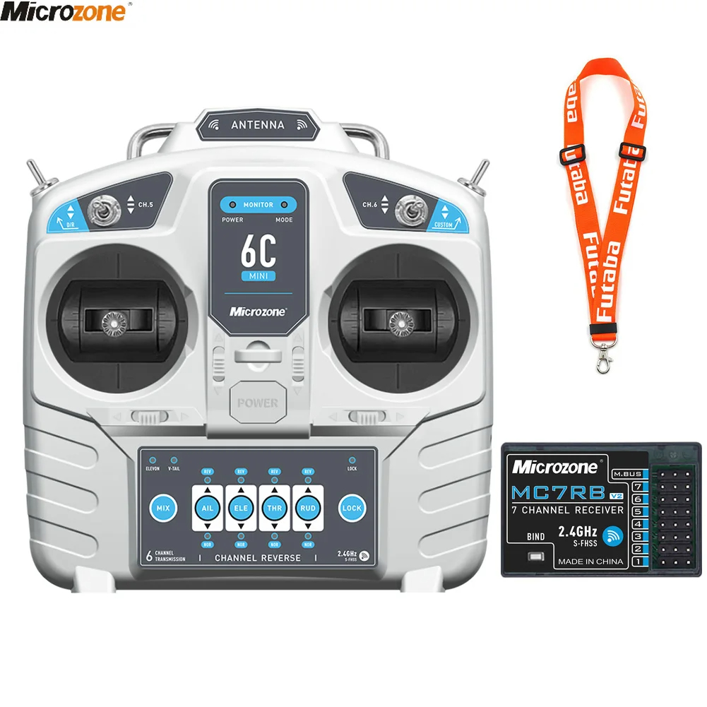 Drone Rc Mini - Transmissor Controlador MicroZone com Receptor, Sistema