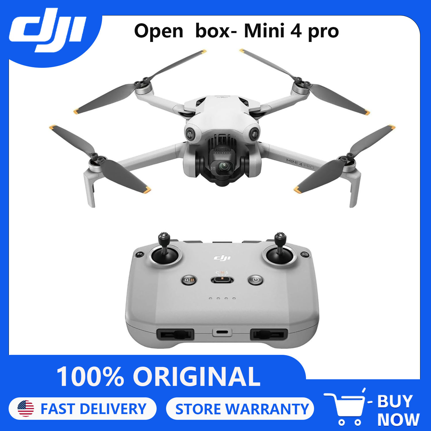 Drone Dji Rc Mini 3 Pro - Caixa Aberta - Drones DJI Mini