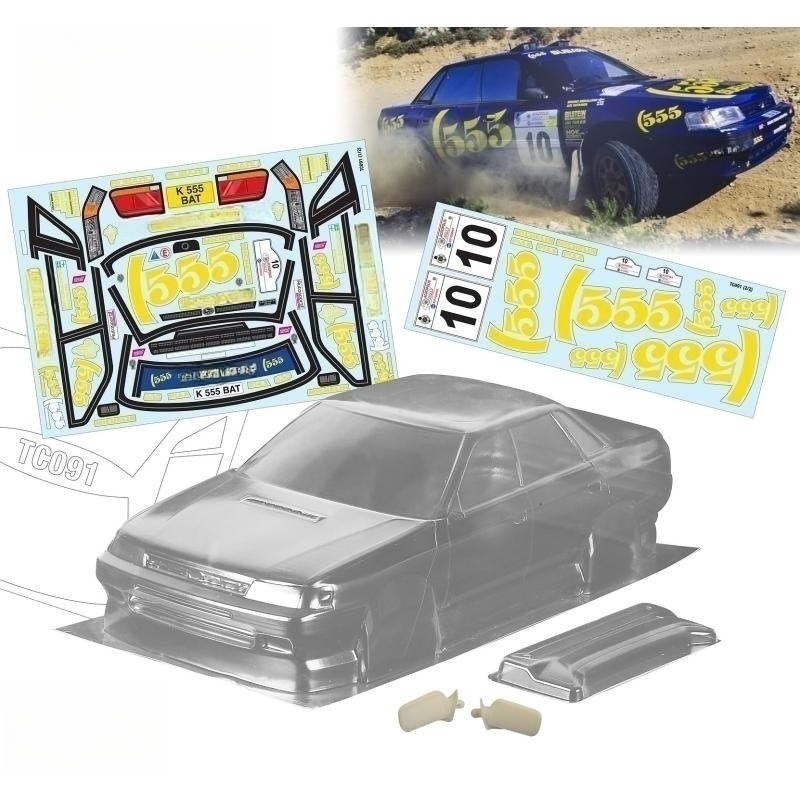 Rc Drift Car Kit - Teamc corpos 1/10 legado rally corpo