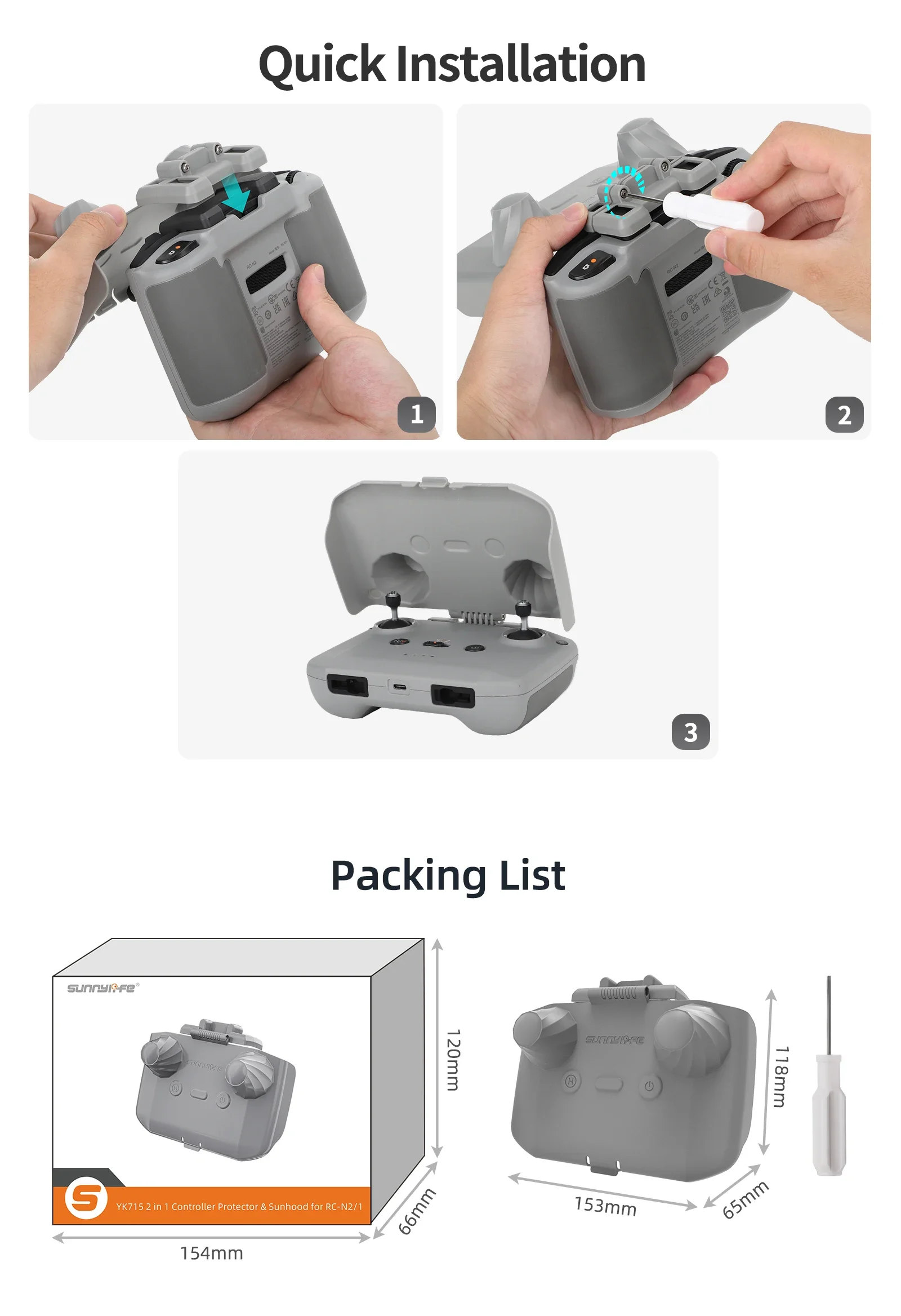 2 em 1 controlador protetor su - Drone Dji Rc Mini 3 Pro avaliação e preço