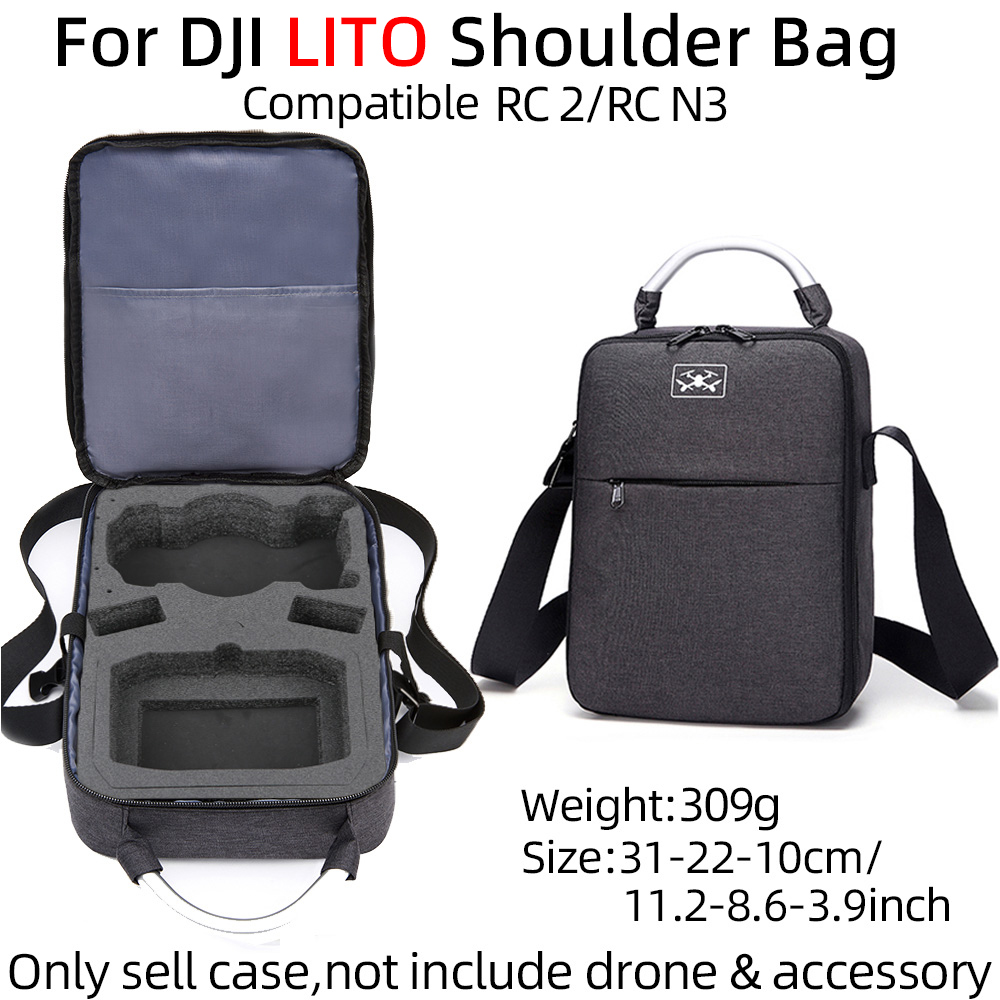 Bolsa de Ombro DJI LITO Compat - Drone Dji Rc N3 avaliação e preço