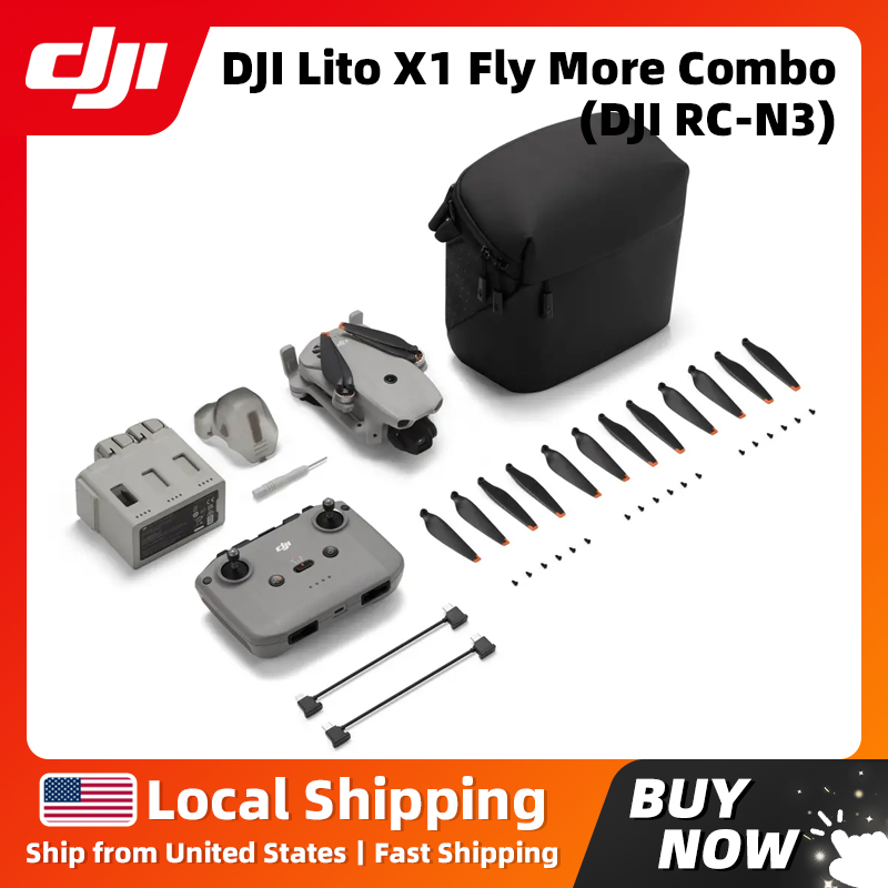 DJI Lito X1 Fly More Combo (DJ - Drone Dji Rc N1 avaliação e preço