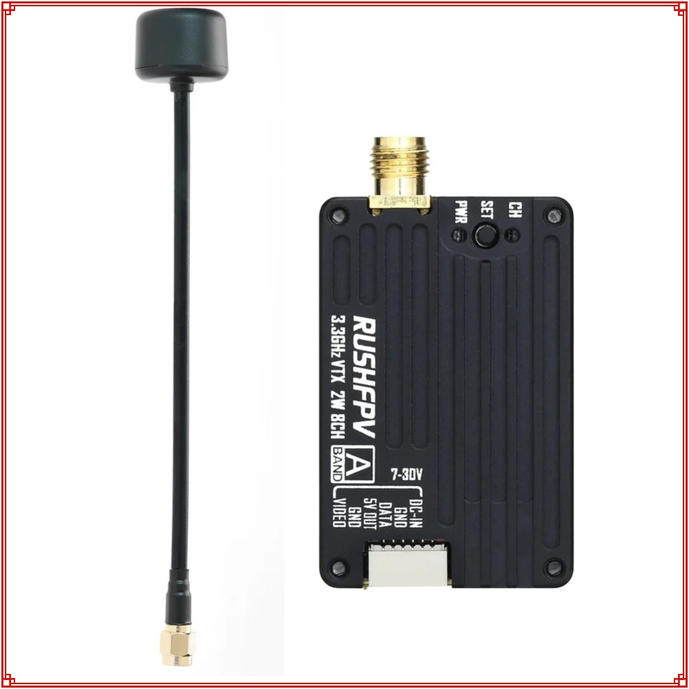 Novo Transmissor RUSHFPV 3.3G  - Drone Rc Controller And Receiver avaliação e preço