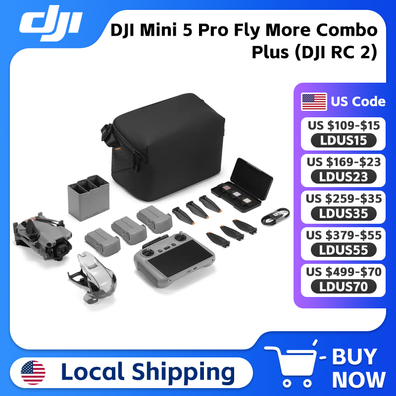 DJI Mini 5 Pro Fly More Combo  - Drone Dji Rc Mini 3 Pro avaliação e preço