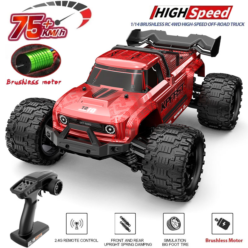 Kf18 1:14 4wd rc carro de corr - Drone Lidi Rc avaliação e preço