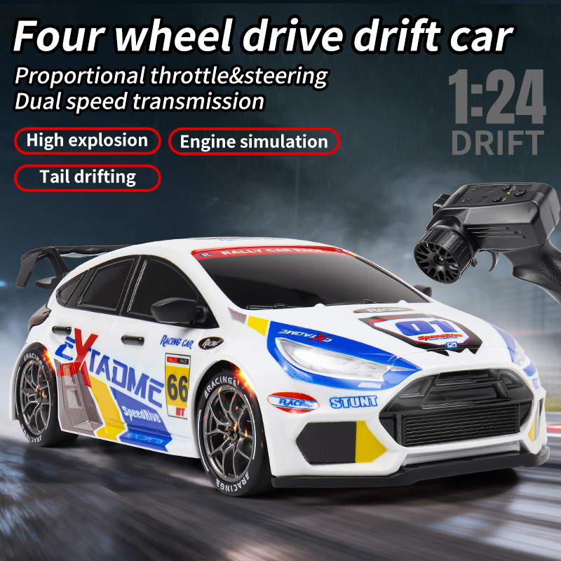 Carro RC de Drift 4WD 1:24 com - Rc Drift Car Kit avaliação e preço