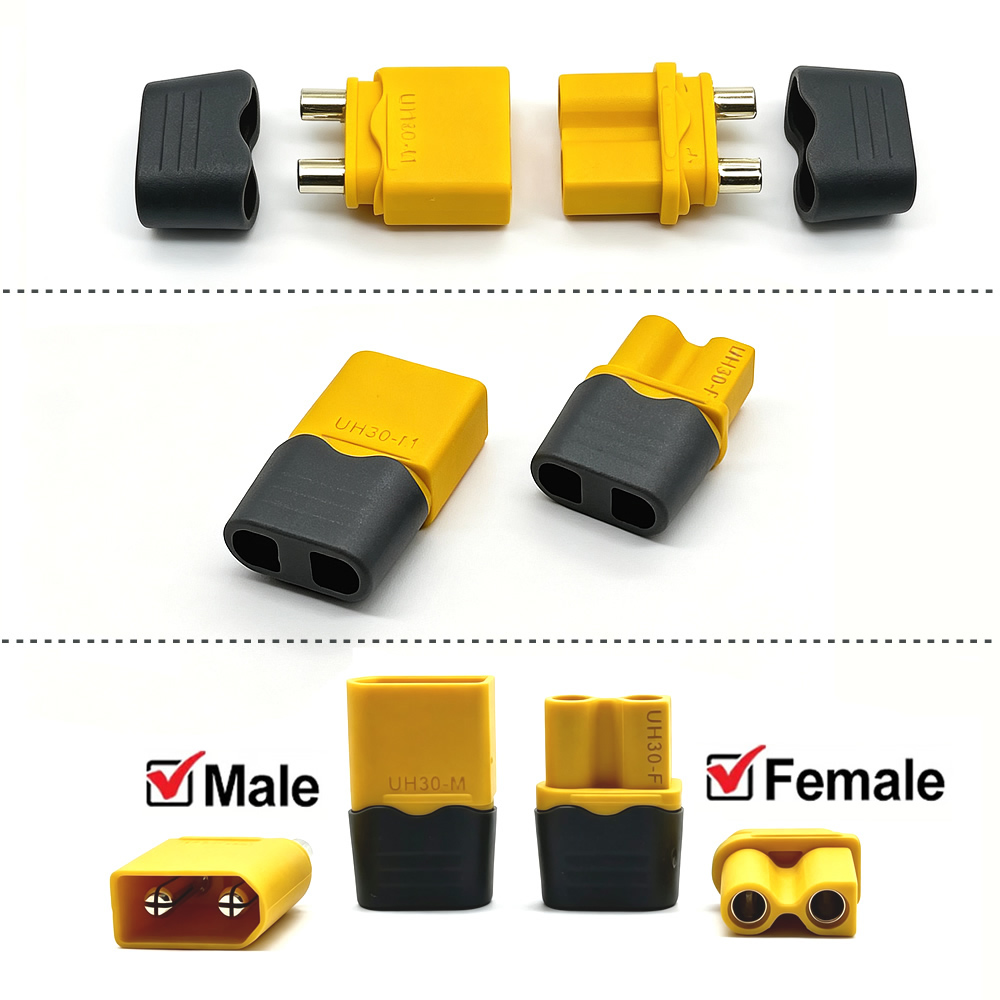 Conector XT30 com Carcaça Prot - Drone Rc Car Hybrid avaliação e preço