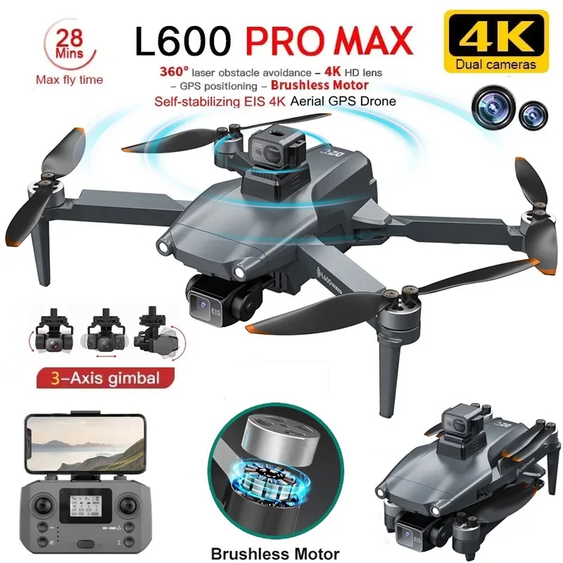 L600 pro max gps drone profiss - Drone Rc Explorer avaliação e preço