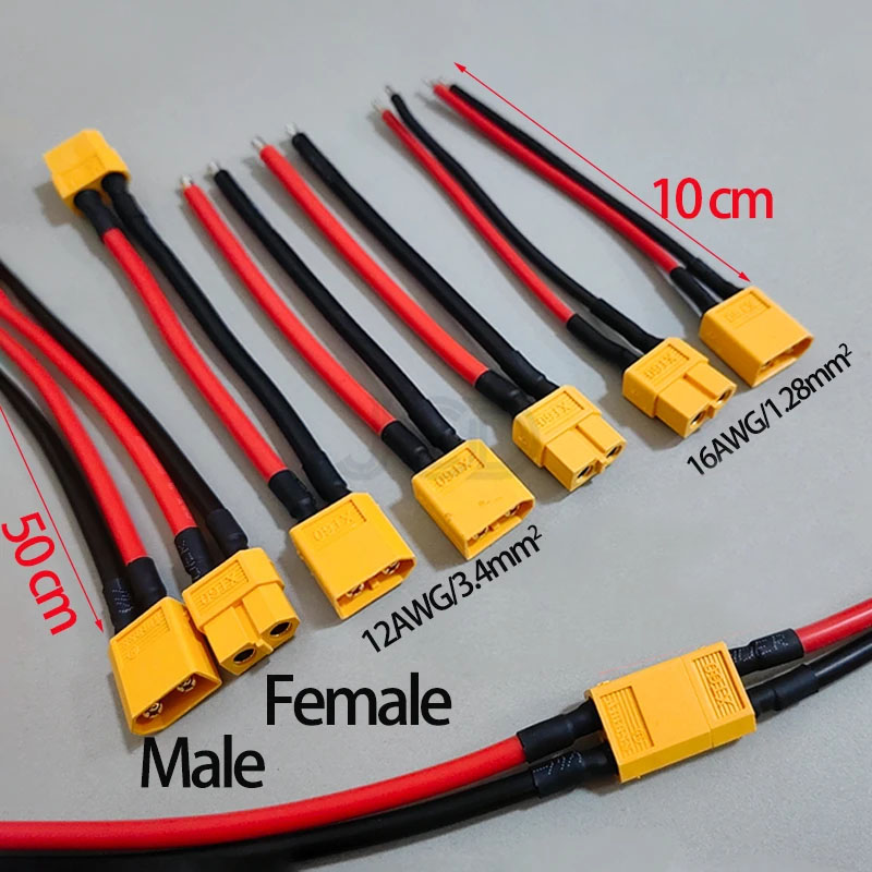 1 Conector XT60 Macho/Fêmea co - Drone Rc Car Hybrid avaliação e preço