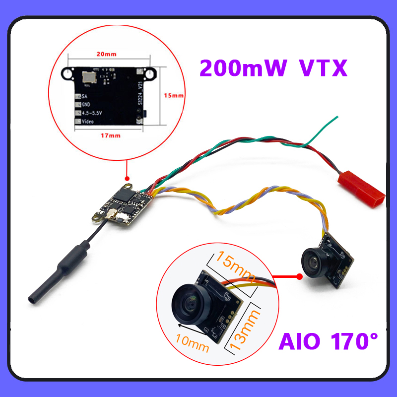 SLONWAKE 5.8G 1200TVL FPV Câme - Drone Rc Mini avaliação e preço