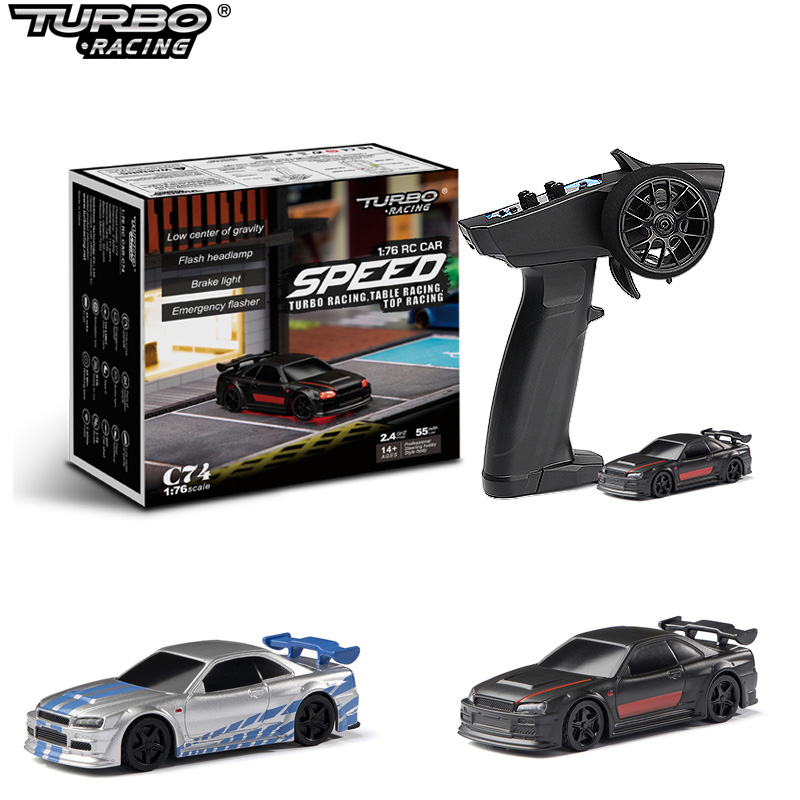 Turbo Racing 1:76 C64 C73 C72  - Rc Drift Car Kit avaliação e preço