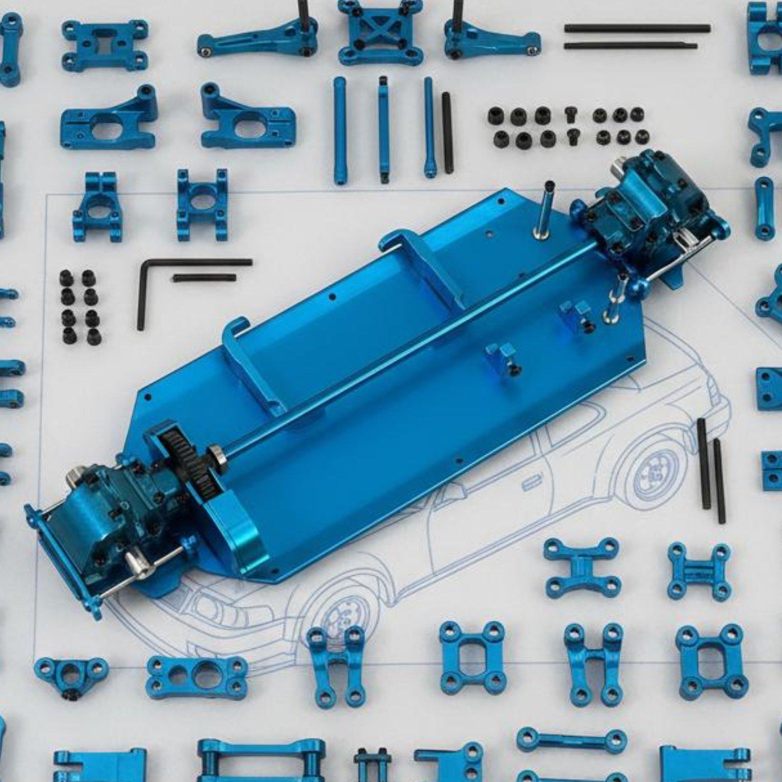 Chassi de Drift para Carro Elé - Rc Drift Car Kit avaliação e preço