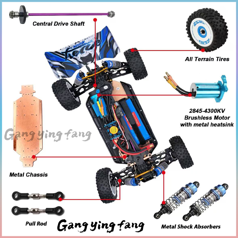 1/12 124017 wltoys-v8 2.4g car - Rc Drift Car Kit avaliação e preço