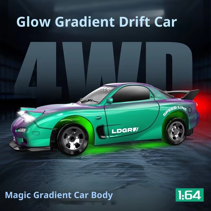 Mini 1:64 4wd rc drift carro 1 - Rc Drift Car Kit avaliação e preço