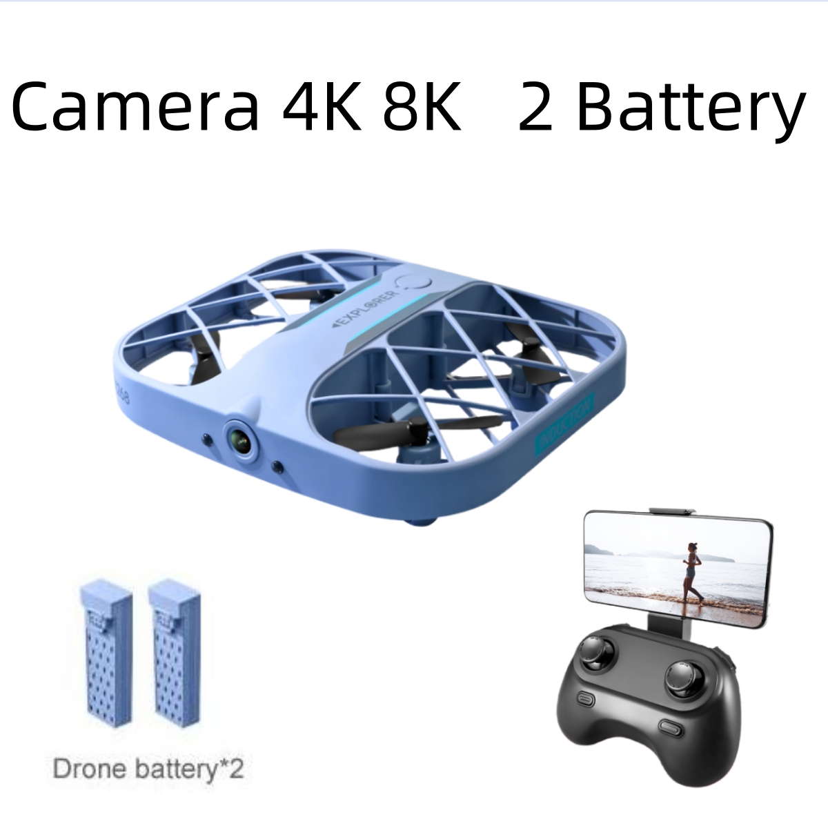 Drone JJRC H107 FPV RC com 2 B - Drone Rc Explorer avaliação e preço
