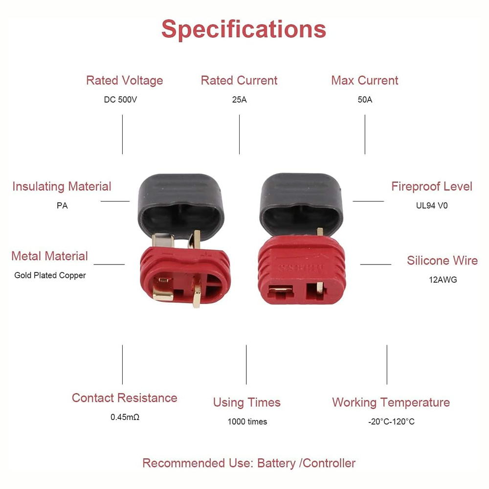 Conector T com Capa Protetora, - Drone Rc Car Hybrid avaliação e preço