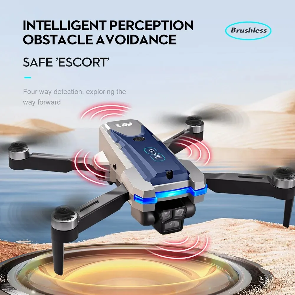 Dobrável RC S8S GPS Drone, 5G  - Drone Rc Explorer avaliação e preço