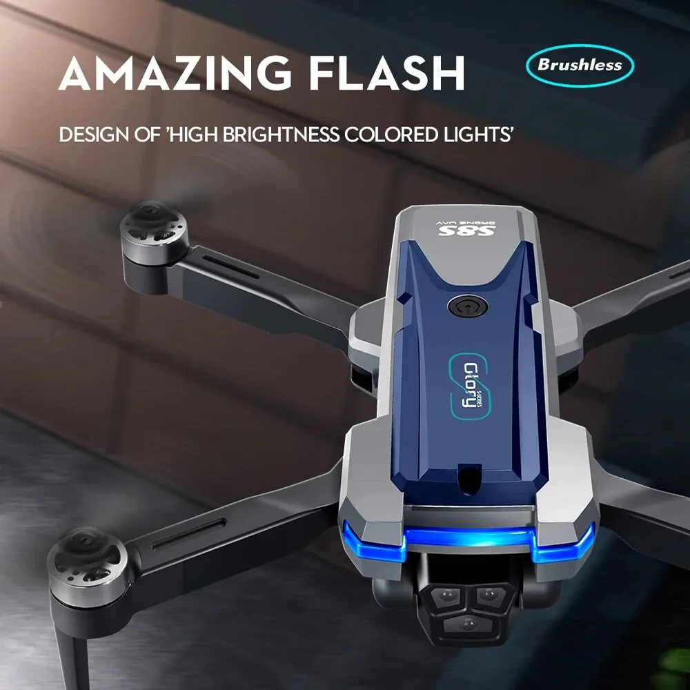 Dobrável RC S8S GPS Drone, 5G  - Drone Rc Explorer avaliação e preço