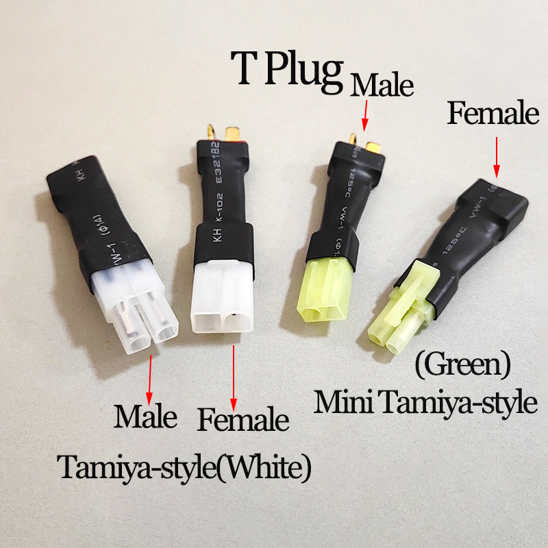 2 Peças Adaptador T Plug para  - Drone Rc Car Hybrid avaliação e preço